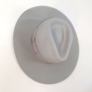 Wyeth stiff-brim felt hat OS